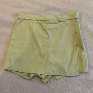 Pastel Green Skort from Garage